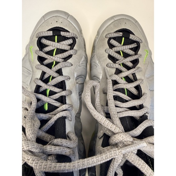 NIKE AIR FOAMPOSITE ONE PREMIUM 10 METALLIC SILVER CAMO VOLT GALAXY 575420-004 main image 12